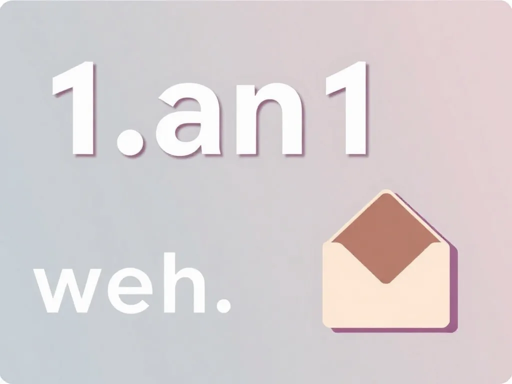 Interface du webmail 1&1 IONOS affichée sur un écran d'ordinateur portable