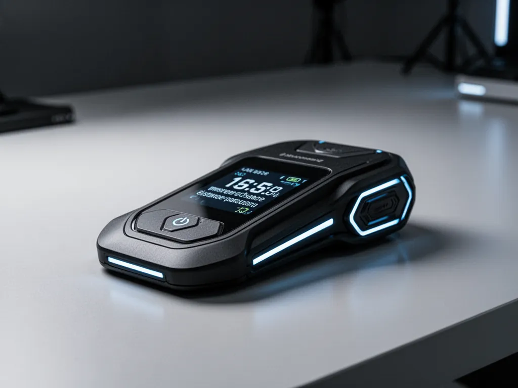 Capture d'écran d'une application de mesure de distance parcourue à pied