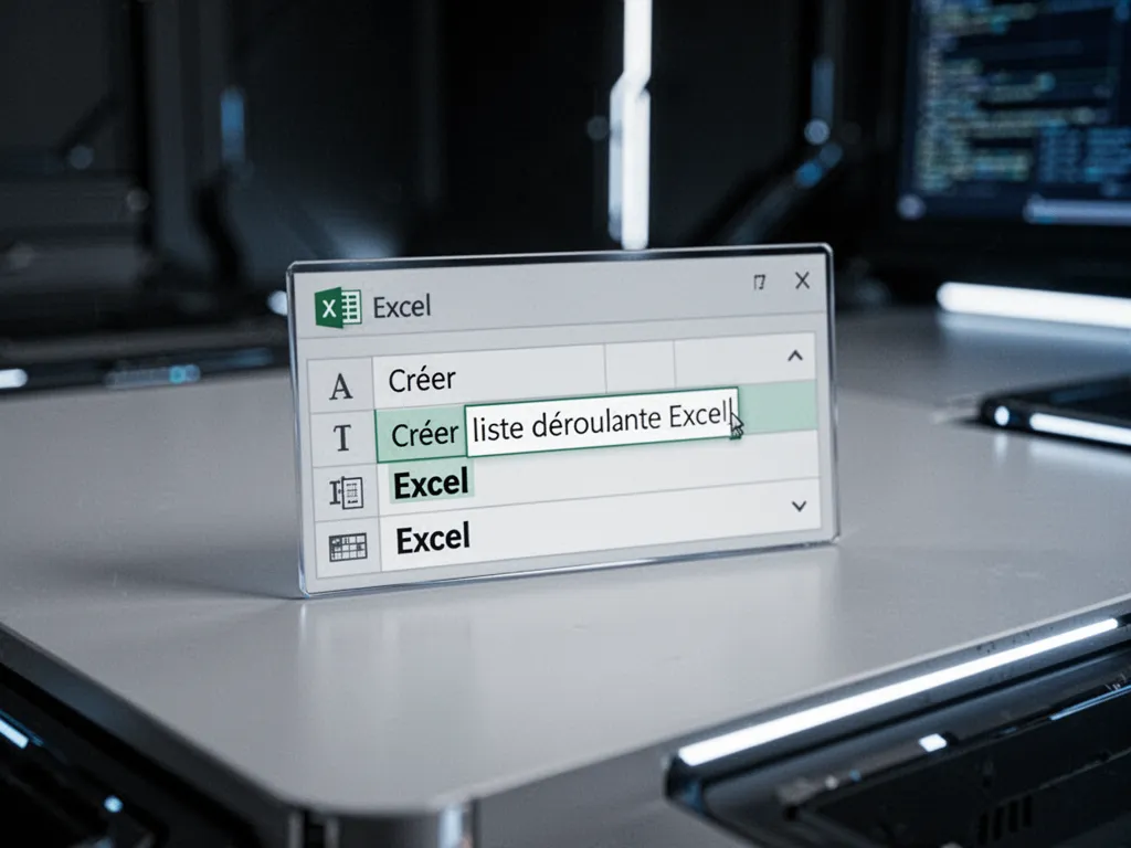 Créer une liste déroulante Excel : validation, plages nommées et listes dynamiques