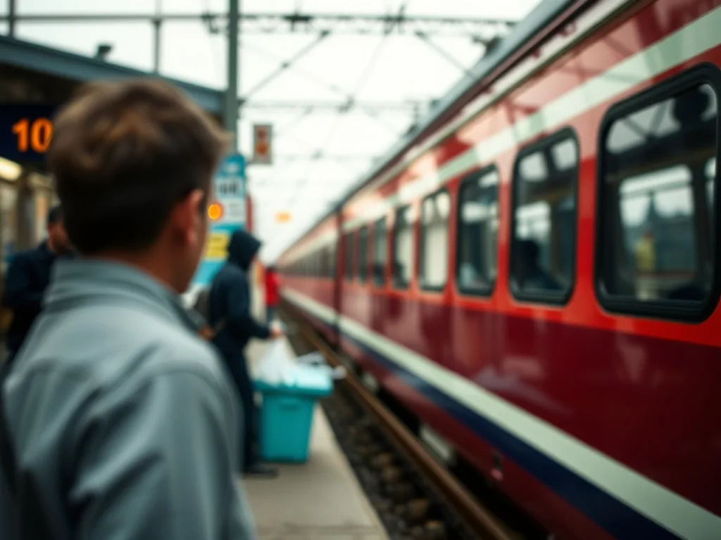 Carte interactive affichant des trains SNCF circulant en temps réel sur le réseau ferré français